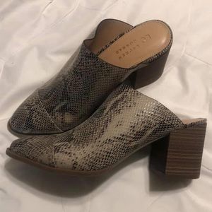 Lauren Conrad Mules size 9